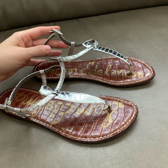 Sam Edelman Shoes - Sam Edelman Gigi Sandal Metallic Silver
